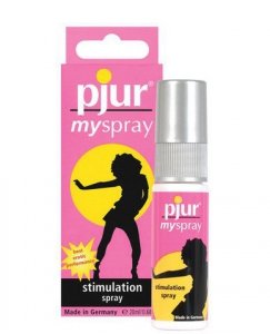 Lubrykant pjur MySpray 20 ml - spray intensyfikujący orgazmy u kobiet