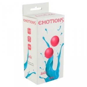 Vaginal balls without a loop Emotions Lexy Medium pink