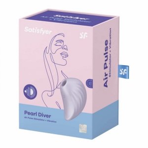 Satisfyer Stymulator-Pearl Diver (Violet) - masażer łechtaczki (fioletowy)