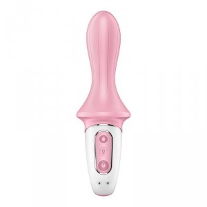 Satisfyer Air Pump Booty 5 Connect App red - wibrator (różowy)