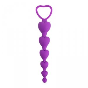 ANAL BEADS purple heart