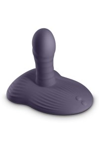 NS Novelties Inya Thrust & Grind Gray App Control - wibrator/pulstator (fioletowy)