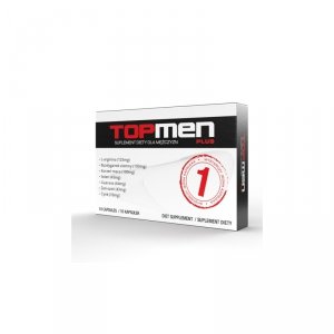 Top Men Plus 10 kapsułek (tabletek) na silniejszy orgazm u mężczyzn