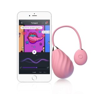 Magic Motion Magic Sundae App Controlled Love Egg Pink - wibrujące jajko z aplikacją (różowy)