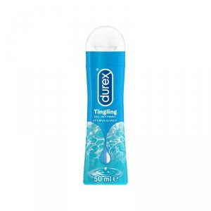 Żel intymny Durex Tingling 50ml (niebieski) - lubrykant na bazie wody