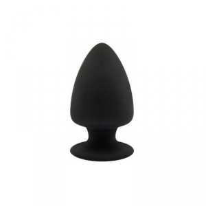 Silexd Korek Analny Plug Model 1 M 11 cm Black - korek analny (czarny)