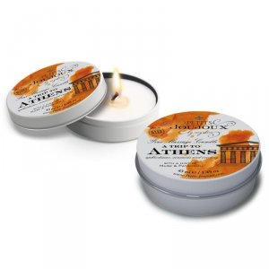 Petits Joujoux Fine Massage Candles A trip to Athens (33 g) - świeca do masażu (piżmo i paczula)