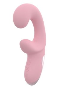 Dream Toys Glam Flexible Duo Vibrator - wibrator (różowy)