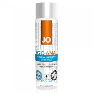 System JO Anal H2O Lubricant Cool 120 ml - chłodzący lubrykant analny na bazie wody