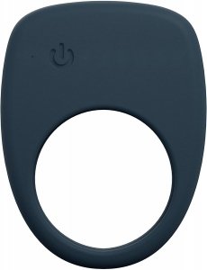 MARC DORCEL Master Ring - pierścień wibrujący (czarny)