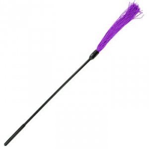 Sportsheets - Sex & Mischief Rubber Tickler Purple - piórko do łaskotania (fioletowy)