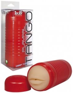 Toy Joy Playpal Tango Red Mouth - masturbator oralny (czerwony)