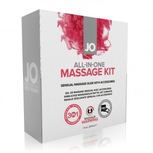 System JO All-In-One Massage Kit - zestaw do masażu (do 04.2024)