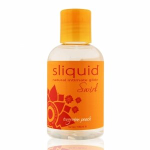 Sliquid Naturals Swirl Lubricant Tangerine Peach 125 ml - lubrykant na bazie wody o smaku mandarynki i brzoskwini