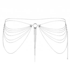 Łańcuszek na biodra Bijoux Indiscrets Magnifique (srebrny)