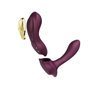 Zalo Aya Wearable Massager Velvet Purple - wibrator (fioletowy)