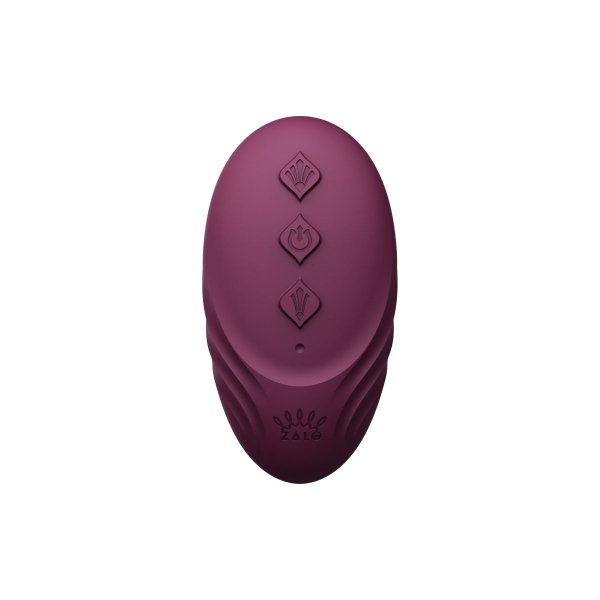 Zalo Aya Wearable Massager Velvet Purple - wibrator (fioletowy)