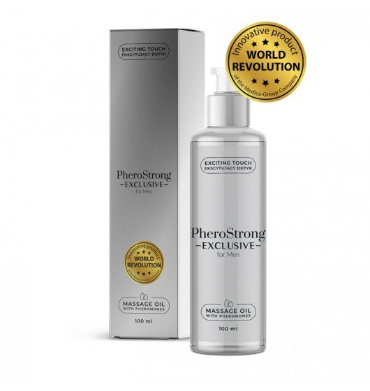 Medica Group PheroStrong Exclusive for Men Massage Oil 100ml - olejek z feromonami dla mężczyzn