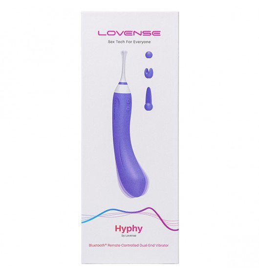 Lovense Hyphy - wielofunkcyjny wibrator z aplikacją (fioletowy)
