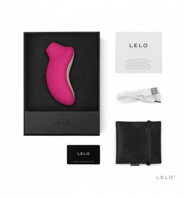 LELO Sona - Masażer łechtaczki (czereśniowy)