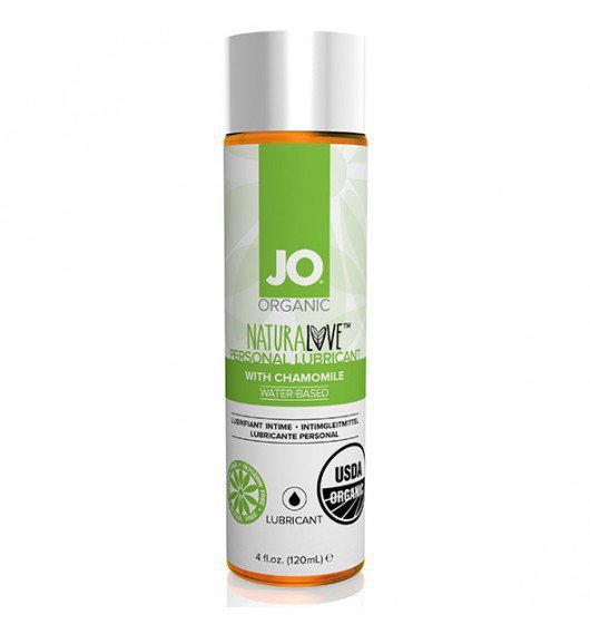 System JO Organic NaturaLove Lubricant 120 ml - lubrykant na bazie wody