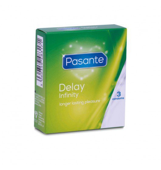 Prezerwatywy Pasante - Delay (1 op. / 3 szt.)