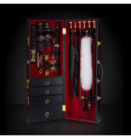 Upko Luxury BDSM Vertical Trunk Kit - skrzynia na akcesoria (czarny)