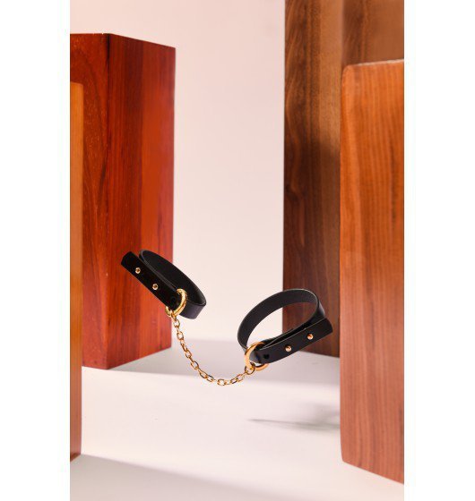 Upko Leather Thin Bracelets - bransoletki (czarny)