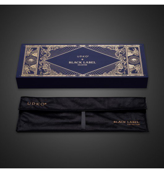Upko Black Label Collection Paddle - skórzana packa do BDSM (czarny)