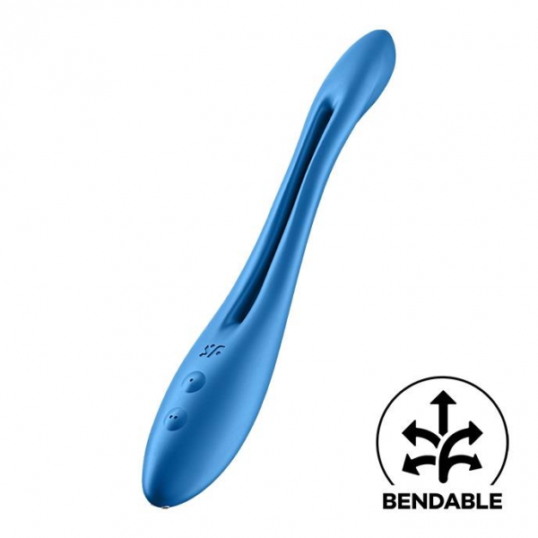 Satisfyer Elastic Game multi vibrator -  wielofunkcyjny wibrator (ciemny niebieski)