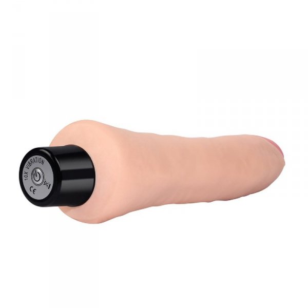 9&quot; REAL SOFTEE Vibrating Dildo