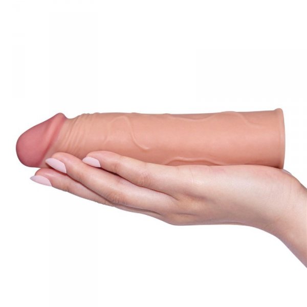Add 1&quot; Pleasure X Tender Penis Sleeve Flesh