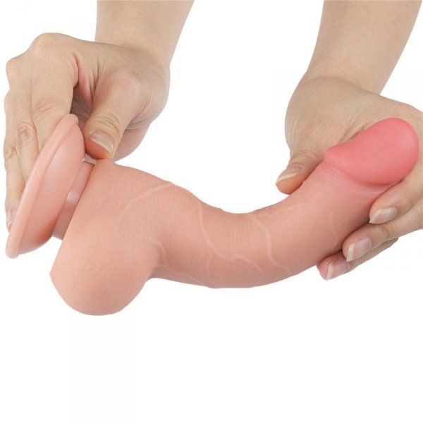 7.5&#039;&#039; Sliding Skin Dual Layer Dong Flesh