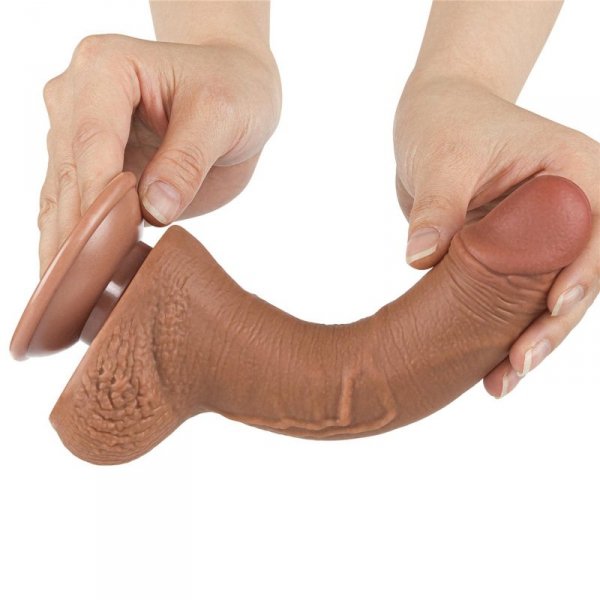7.5&#039;&#039; Sliding Skin Dual Layer Dong Brown