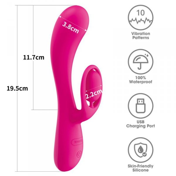 L&#039;Allure Swirl Rechargeable Vibrator
