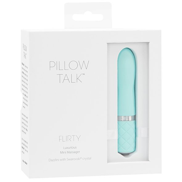 Pillow Talk Flirty Bullet Vibrator Teal - mini wibrator (zielony)