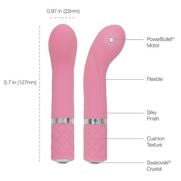 Pillow Talk Racy G-Spot Vibrator Pink - mini wibrator (różowy)