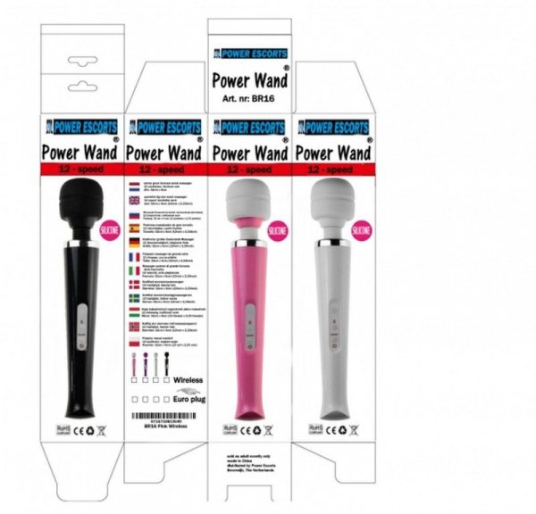 Powerwand  purple eu plug big size wand massager