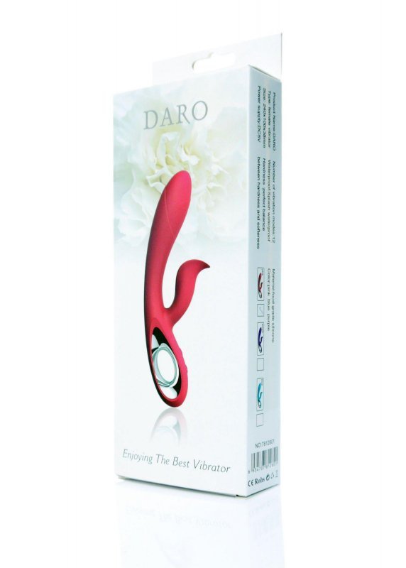 Wibrator-Daro,12 funkcji, USB Fioletowy