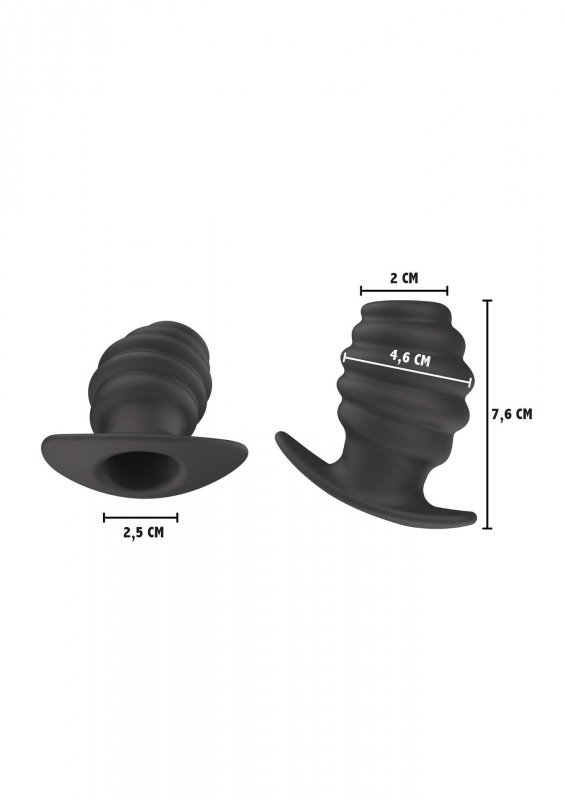 Intruder Open Plug S Black