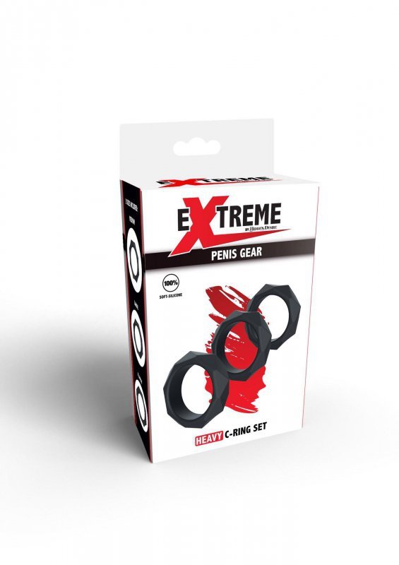 Heavy C-Ring Set Black