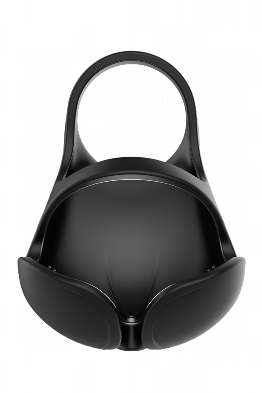 Dream Toys MR. PLEASURE REMOTE SCROTUM TEASER - wibrujący stymulator moszny z pilotem (czarny)