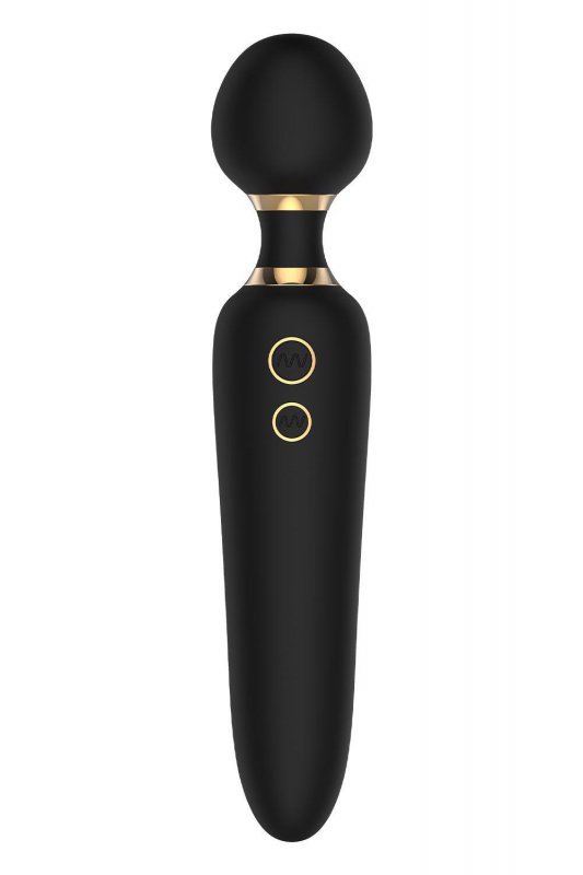 Dream Toys ELITE DUAL WAND VIBRATOR - masażer (czarny)