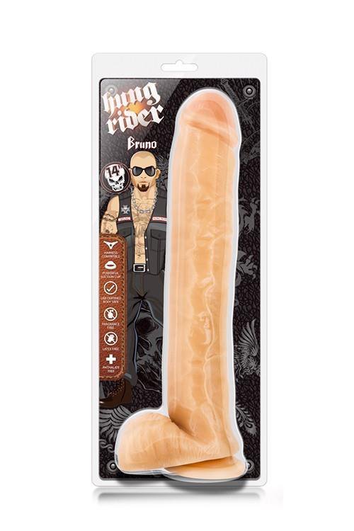 Dildo-HUNG RIDER BRUNO 14INCH DONG