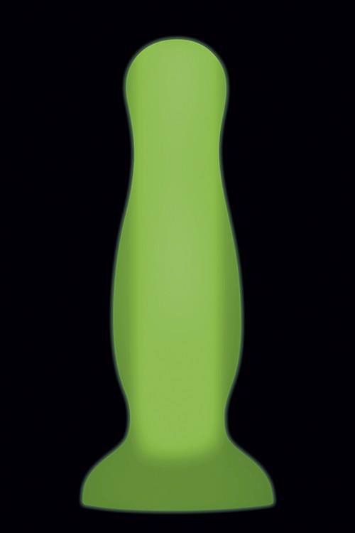 EVOLVED LUMINOUS PLUG LARG GREEN - korek analny (zielony)