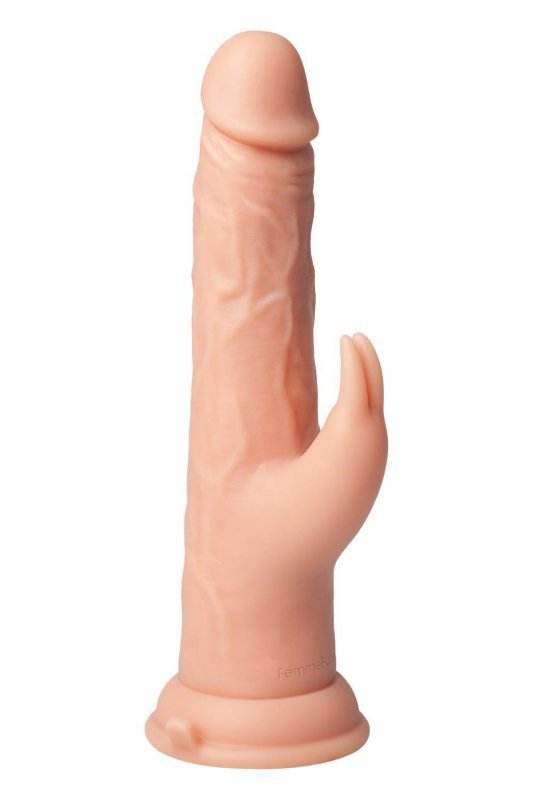 FEMMEFUNN THRUSTER RABBIT NUDE- dildo króliczek (cielisty)