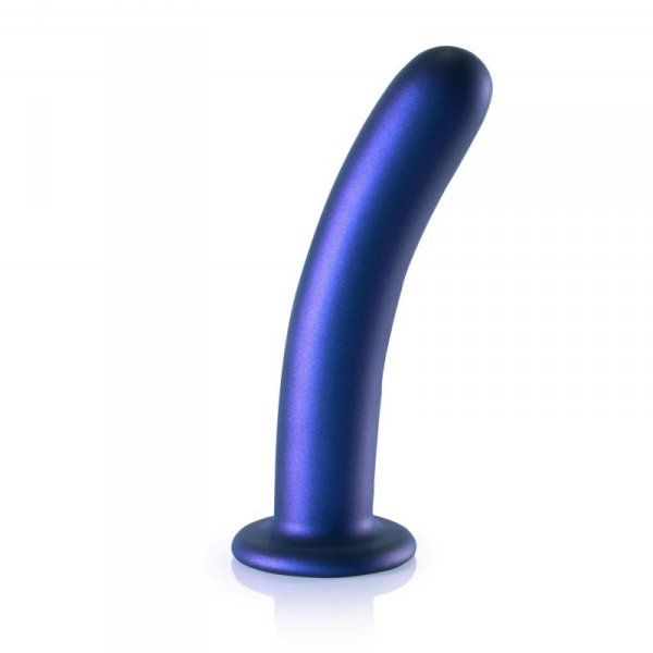 Smooth Silicone G-Spot Dildo - 7&#039;&#039; / 17 cm