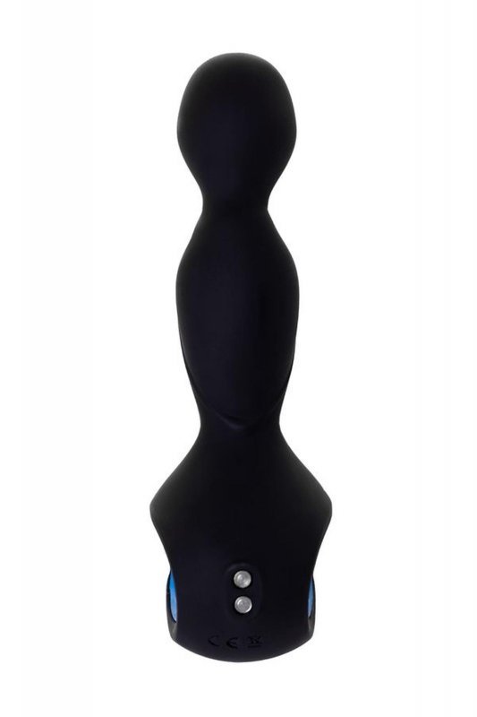 EROTIST SIXTH Prostate Massager vibro with heating silicone black 14.5 cm