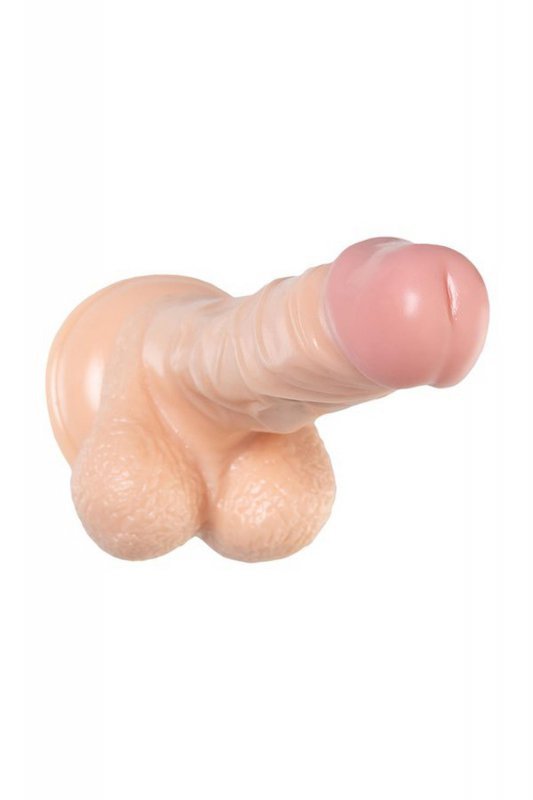 Realistic dildo A-Toys by TOYFA Kirc, TPE, nude, 17 cm