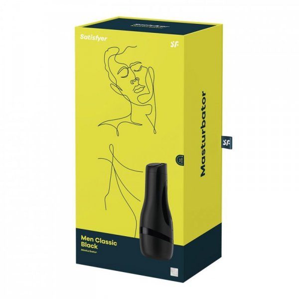 Satisfyer Men Classic Black- Masturbator (czarny)